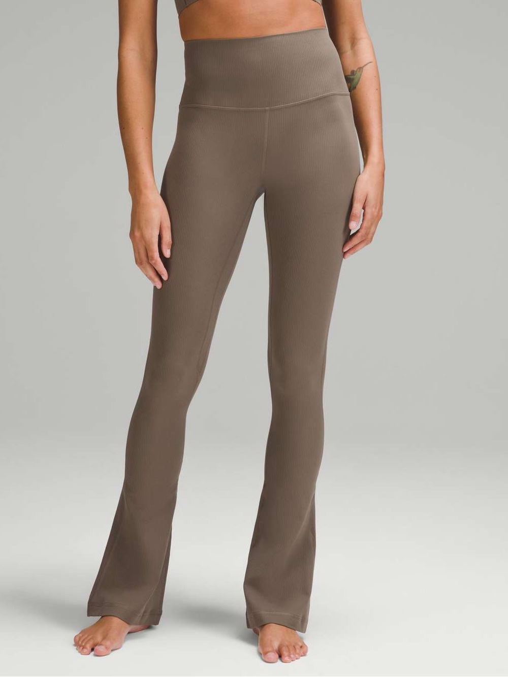 Size 14 Lululemon Align Ribbed Mini-Flare Pant Reg Length